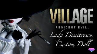 Custom  Lady Dimitrescu Doll Repaint - Resident Evil:Village