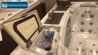 Showroom tour of Atlanta Hot Tub Center