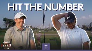 Rory McIlroy vs Tommy Fleetwood | Hit The Number Challenge