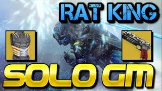 LOYAL HUNTER Rat Servants The Rat KING is Here W/Raiden Flux SOLO Grandmaster Nightfall - Destiny 2