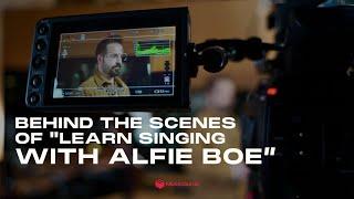 Behind The Scenes of "Learn Singing with Alfie Boe" with MusicGurus