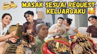 PERTAMA KALI MASAK BBQ DI RUMAH BARU BERSAMA KELUARGA KARENA BAOQI INGIN MAKAN, SEMUANYA JADI HAPPY