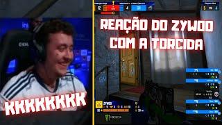 ZYWOO REAGINDO A TORCIDA BR DANDO SPOILER NO MAJOR DO RIO - CORTES DO GAULES