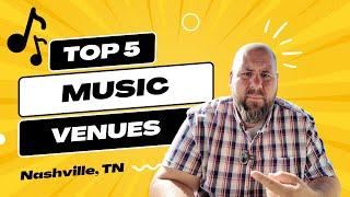 Top 5 Music Venues In Nashville TN | Must-Visit Spots For Music Lovers