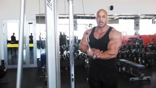 Triceps workout with Victor Martinez