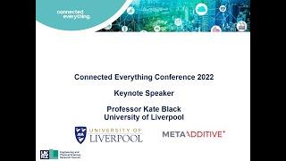 Keynote speaker Professor Kate Black shares her career journey