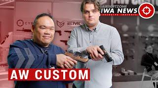 AW CUSTOM IWA 2024 AIRSOFT NEWS | Taran Tactical Pit Viper | Sand Viper | Canik TP9