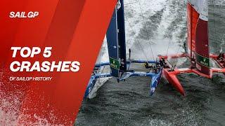 Top 5 Crashes of SailGP | SailGP