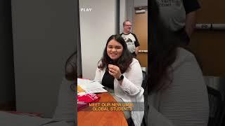 UMSL's new class of International College Students introduce themselves