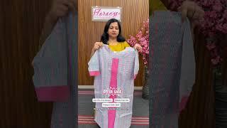 Offer Sale – Aline kurti in cotton fabric.  | Floranza Fashion BoutiqueFloranza Fashion Boutique