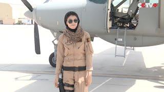 Afghanistan's First Female Fixed Wing Fighter Pilot Great Encouragement to Afghan Women