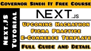 Hackathon Practice Template | Figma Practice Template | Next.Js Tutorial for Beginners