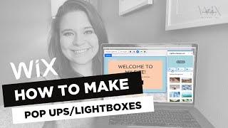 How to Create Lightboxes (Pop-ups) in Wix