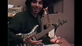 Joe Satriani Recording "The Forgotten Pt. 1." from 'Flying in a Blue Dream' - 1989