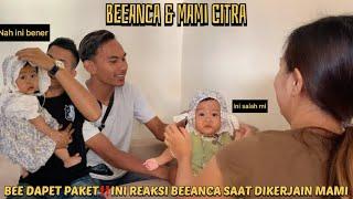 Yei . . . BEEANCA DAPAT PAKET‼️GINI REAKSI BEEANCA SAAT DIUSILIN MAMI CITRANGAKAK ABIS‼️