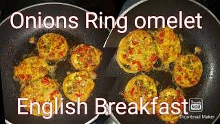 onions ring omelet delicious Breakfast recipe cook by sadia food blog New recipe 2021