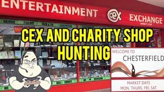 Cex and Charity shop hunting in Chesterfield with pickups