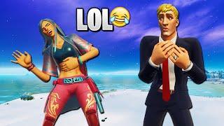 TROLLING My Teammates in FORTNITE (LOL)