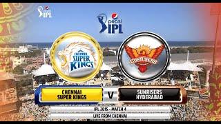 Chennai Super Kings vs Sunrisers Hyderabad 2015 | IPL | |Match Highlights|