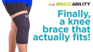 Can't Find a Knee Brace that’s Big Enough? Try BraceAbility's Plus Size Knee Sleeve