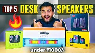 TOP 5 Best Desktop/PC Speakers under ₹1000/- in 2024 