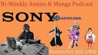 Bi-Weekly Anime & Manga Podcast for Nov. 6th - 19th: News Roundup, Kadokawa acquisition, Oshi no Ko