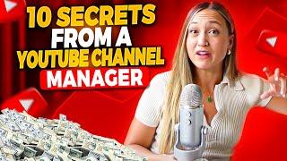 Top 10 Things I've Learned as a YouTube Channel Manager in 2024