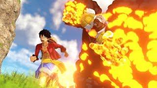 One Piece: World Seeker - Akainu Admiral Full Boss Battle Gameplay (HD)ワンピース ワールドシーカー