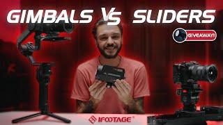 Gimbals or Sliders: Which One Would You Choose?┃(CLOSED) GIVEAWAY Anglerfish SLI 60DN! 