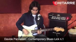 One Lick A Week: Contemporary Blues Lick 1 (Davide Pannozzo)