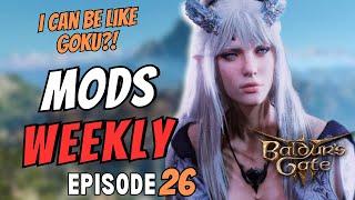 I can finally be like Goku in Baldur's Gate 3?! Check this out! BG3 Mods Episode 26