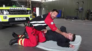 How to put someone in the recovery position | Great North Air Ambulance