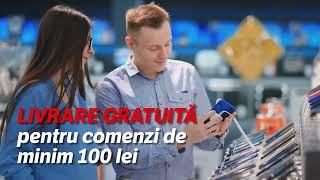 La Flanco Smart Discounter ai LIVRARE GRATUITA la locker pentru comenzi de minim 100 de lei!