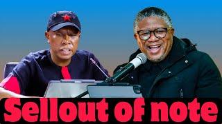 Julius Malema Grilling Fikile Mbalula hard: Sellout of note.