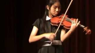 Sarasate: Zapateado - Lim Zhi Hsuan, violin | Angel Lee, piano