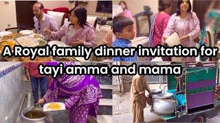 A ROYAL FAMILY DINNER INVITATION FOR TAYI AMMA AND MAMA AND PAPA|| NIAZ DISTRIBUTION