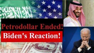 Saudi Arabia Ended Petrodollar Deal! MBS  new Decision! @GlobalVIPs #ksa #mbs #viral #petrodollar