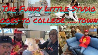 The Funky Little Studio goes to COLLEGE!!!  *town