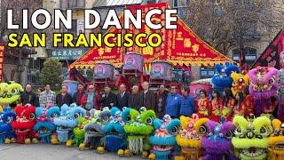 World Dragon & Lion Dance in San Francisco Chinatown 2025