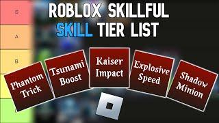 Roblox Skillful EXPERT Shares Top Skill Tier List