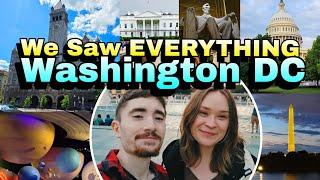 We Saw EVERYTHING In Washington DC - CamXPetra TRAVEL VLOG