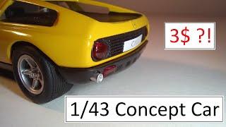 Concept car review: 1/43 Mercedes-Benz C111 by DeAgostini