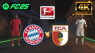 EA FC 25 - Bayern Munich vs Augsburgo | Bundesliga 24/25 [4K-60]