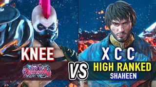 T8  KNEE (Law) vs X C C (High Ranked Shaheen)  Tekken 8 High Level Gameplay