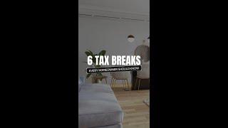 6 Tax Deductions for Homeowners #shorts