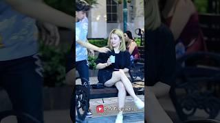 Prank makes beautiful girl upset #laugh #funny #shorts #trending