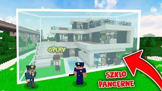 DOM GPLAYA ZAMKNIĘTY W WIELKIE SZKLANEJ KOSTCE W MINECRAFT?! GPLAY & LAKI