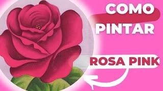 Como pintar Rosa pink.