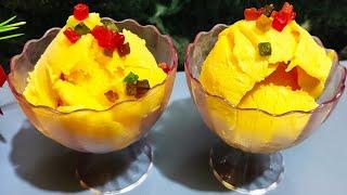 Custard Icecream Recipe|Icecream recipe|How To Make Custard icecream|Custard icecream in Hindi