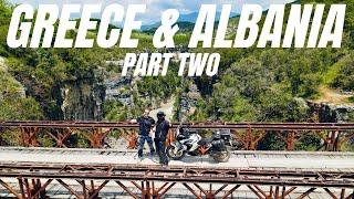 ACT Greece & TET Albania (Part 2/2) OFF-ROAD MOTORCYCLE ADVENTURE: Trails & Tribulations